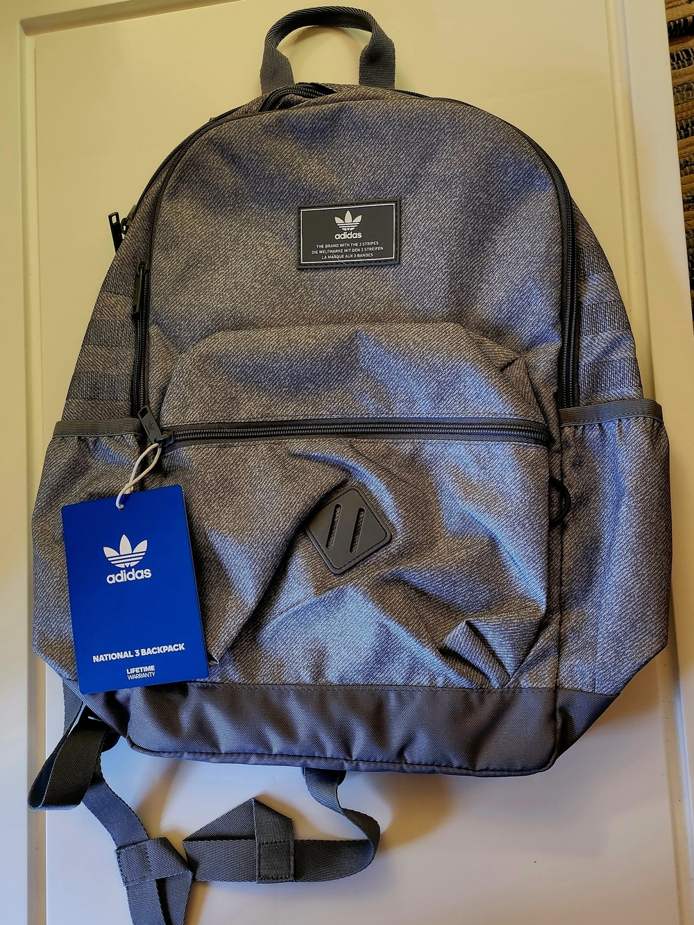 Adidas Gray National 3 Backpack